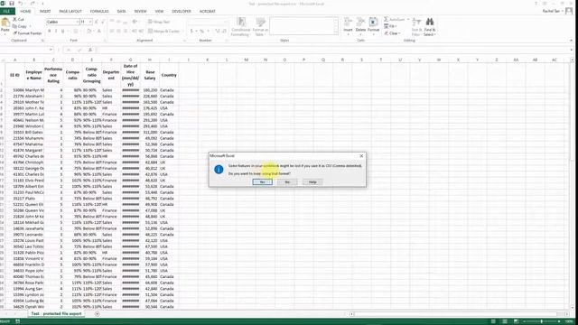 How to Export Protected Excel Data to Editable CSV File смотреть онлайн