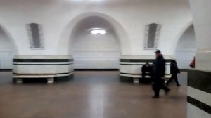 Москва 1760 станция метро Алексеевская зима день