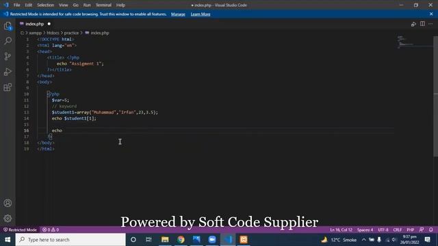PHP | Backend Programming | Lecture 5