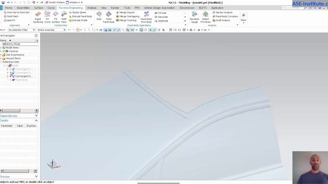 Convergent Modeling - Snip | Siemens NX 11 смотреть онлайн