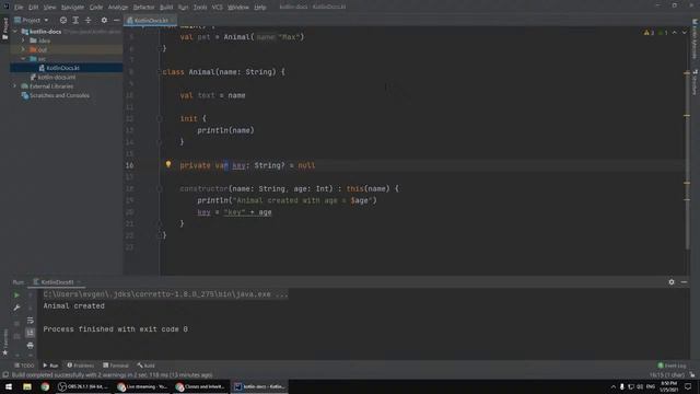 Kotlin с нуля #5 - Classes and Inheritance (ч.1) (kotlin docs "live" с комментариями)