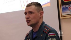 Руслан Максимов старшеклассникам о Дальневосточной пожарно-спасательной академии