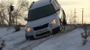 Тест драйв ŠKODA Yeti 4x4 1,8 TSI Авторейтинг, декабрь 2011