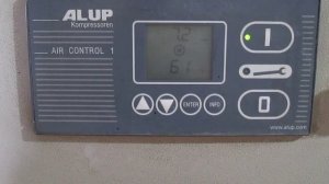 Винтовой компрессор БУ Alup Алуп