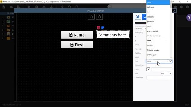 Discovering AOZ Studio Interface (IDE) Tutorial#2