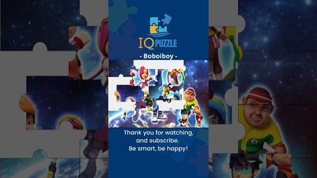 Boboiboy Puzzle - Kids Puzzle - IQ Puzzle