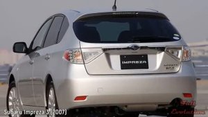Subaru Impreza - Эволюция (1992 - 2019) ! ОБЗОР !