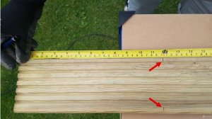 3. Measuring the decking