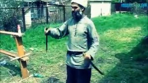 Казачья лезгинка с двумя кинжалами
