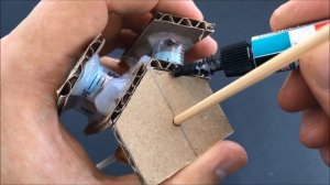 How to Make Powerful V6 Motor - DIY Toy