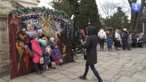Ярмарка, песни и полевая кухня: в Херсонесе отметили Рождество
