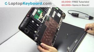 Repair Asus ZenBook UX430 UX430U  Laptop Keyboard & Palmrest, Dismantle