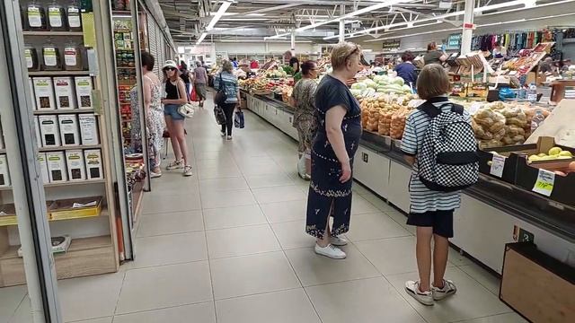5 июля 2022г. Минск. С Жади на Рынок! Клубника, картошка, ананас!