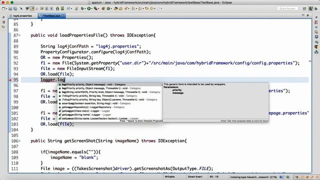 SeleniumHybridFramework-12 смотреть онлайн