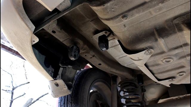 Chevrolet Lanos Шевроле Ланос 2007 года Замена глушителя задняя часть смотреть онлайн