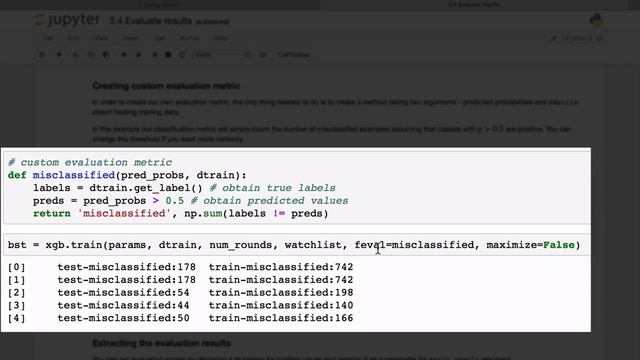 Practical XGBoost in Python - 2.4 - Evaluate Results смотреть онлайн