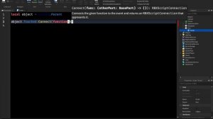 Как изменить цвет объекта с помощью касания в Roblox Studio