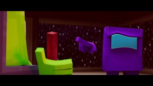 Reversed Show Yourself - Among Us Animated Minecraft Music Video Song by CG5 1080p