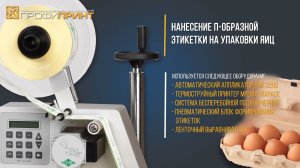 EME 2200-V2 и  MPERIA L12-VIApack: СИСТЕМА МАРКИРОВКИ УПАКОВОК С ЯЙЦАМИ