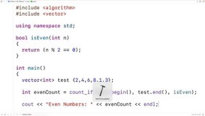 count_if() Standard Library Function | C++ Tutorial