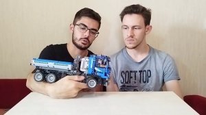 С ЭЛЕКТРИКОЙ! Обзор Lego Technic 8052 Контейнеровоз