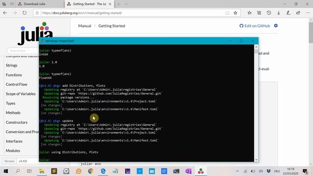 Programming with Julia 1: installation and the REPL смотреть онлайн