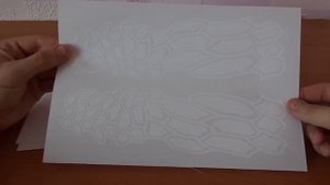 Трафареты для покраски оружия в камуфляж KRYPTEK / KRYPTEK rifle camo template set