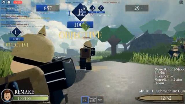 Playing War Trench in Roblox! смотреть онлайн