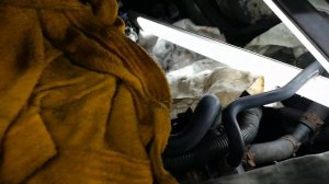 Ford Transit сломалась свеча накала удаляем