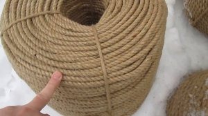 Джутовые канаты для деревянного домостроения