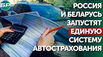 Россия и Беларусь запустят единую систему автострахования