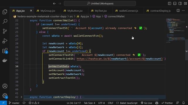 Create a Smart Contract App on Hedera with Solidity, React, MetaMask, & EthersJS – A Simple Counter смотреть онлайн