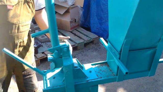 станок для кирпича"ЛЕГО" механический смотреть онлайн