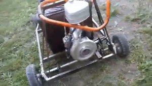 карт из бензопилы "дружба".