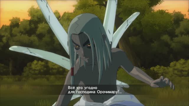 Naruto Ultimate Ninja STORM Часть 21. Наруто, Рок Ли и Гаара против Кимимаро и Саске