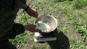 Хороший отдых Рыбалка Готовим в казане вкусное блюдо Красивая природа Обзор палатки Norfin Ziege 3