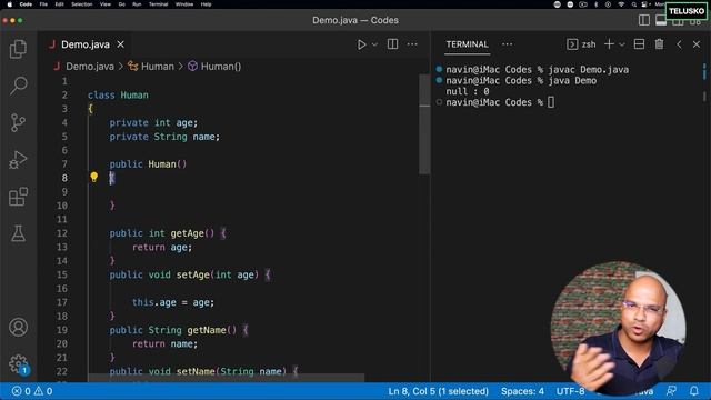 #43 Constructor in Java