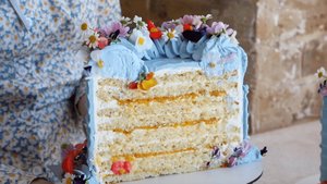 МОЛОЧНАЯ ДЕВОЧКА С ПЕРСИКОМ: лучший рецепт | Идеальный рецепт нежного и воздушного торта