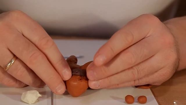 Бычок из пластилина. Бык символ 2021 года. смотреть онлайн