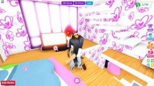 Super PINK BUTTERFLY Castle ? ADOPT ME ROBLOX Tour Build