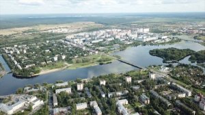 Колпино с высоты птичьего полёта