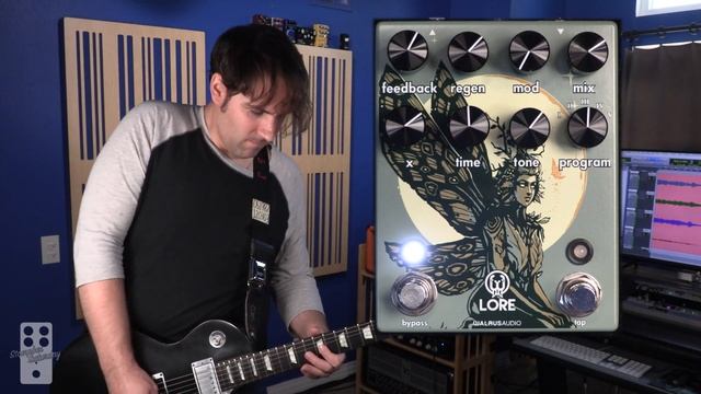 Walrus Audio LORE Reverse Soundscape Generator Demo/Review | Stompbox Saturday смотреть онлайн