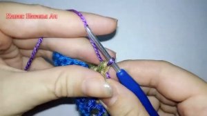 Филейный пэчворк, жаккард - Мастер-класс как менять цвет