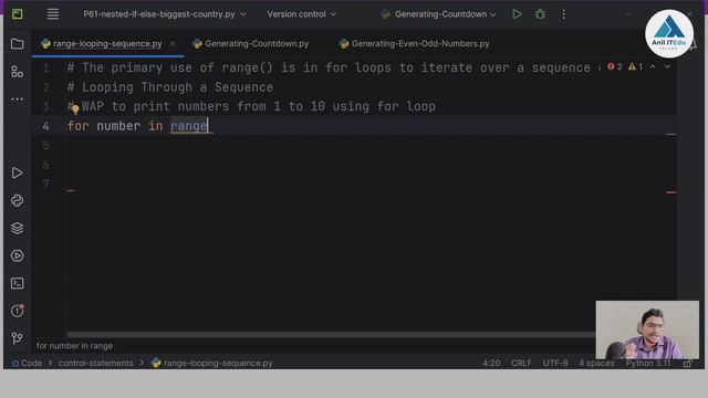 P76 - Python Range Function: The Ultimate Tutorial [తెలుగు]