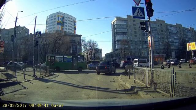 2017 0329 АХ6605ВА проезд на красный смотреть онлайн