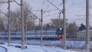 "Мега эксклюзив!!!" ЭП2ДМ-0300. Проходит обкатку и тестирование на ЭК ВНИИЖТ.