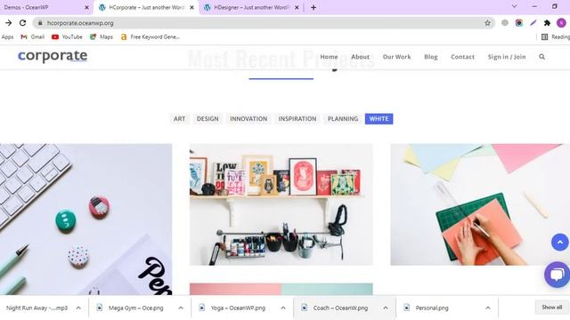 Preview of Hubspot Corporate Website Landing Page смотреть онлайн