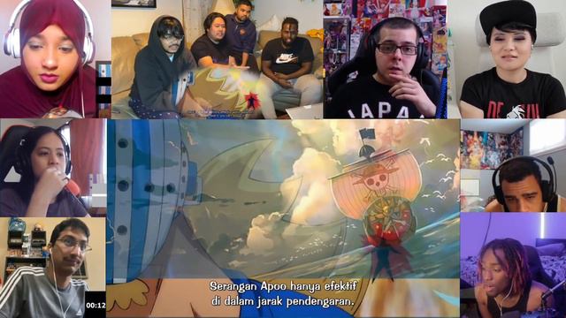 IMPIANNYA HANCUR?! JEBAKAN YANG MENYERET SANJI! || REACTION MASHUP ONE PIECE SUB INDO 987
