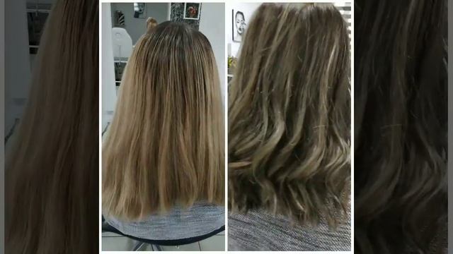 Мелирование волос новой техникой смотреть онлайн