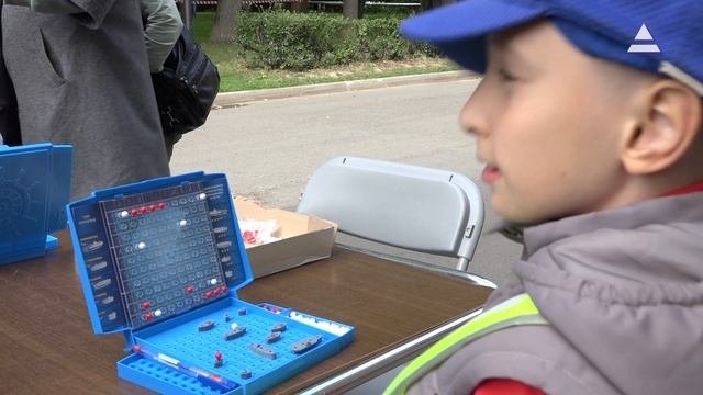 Летний отдых. Развлекательная программа на площади